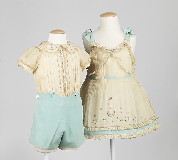 Dress, Marcelle Julien, cotton, American 