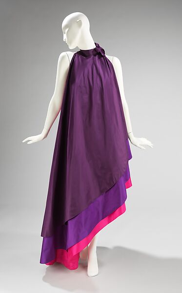 Evening dress, Madame Grès (Germaine Émilie Krebs) (French, Paris 1903–1993 Var region), silk, French