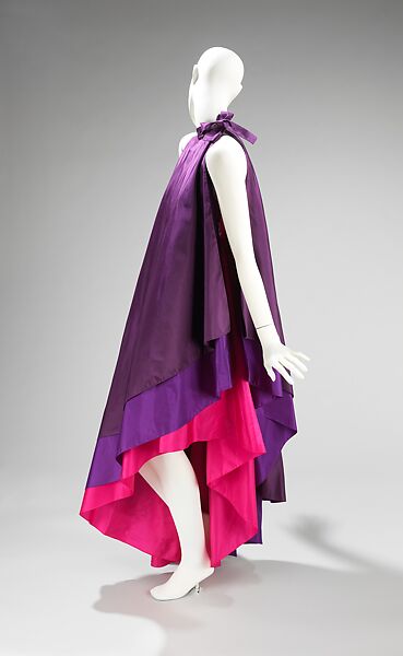 Evening dress, Madame Grès (Germaine Émilie Krebs) (French, Paris 1903–1993 Var region), silk, French 