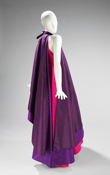 Evening dress, Madame Grès (Germaine Émilie Krebs) (French, Paris 1903–1993 Var region), silk, French