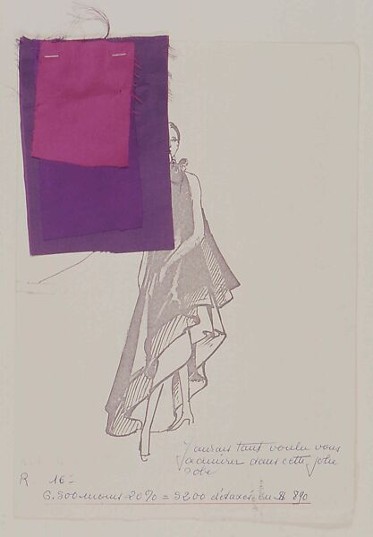 Evening dress, Madame Grès (Germaine Émilie Krebs) (French, Paris 1903–1993 Var region), silk, French