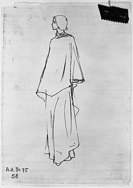 Evening dress, Madame Grès (Germaine Émilie Krebs) (French, Paris 1903–1993 Var region), silk, French