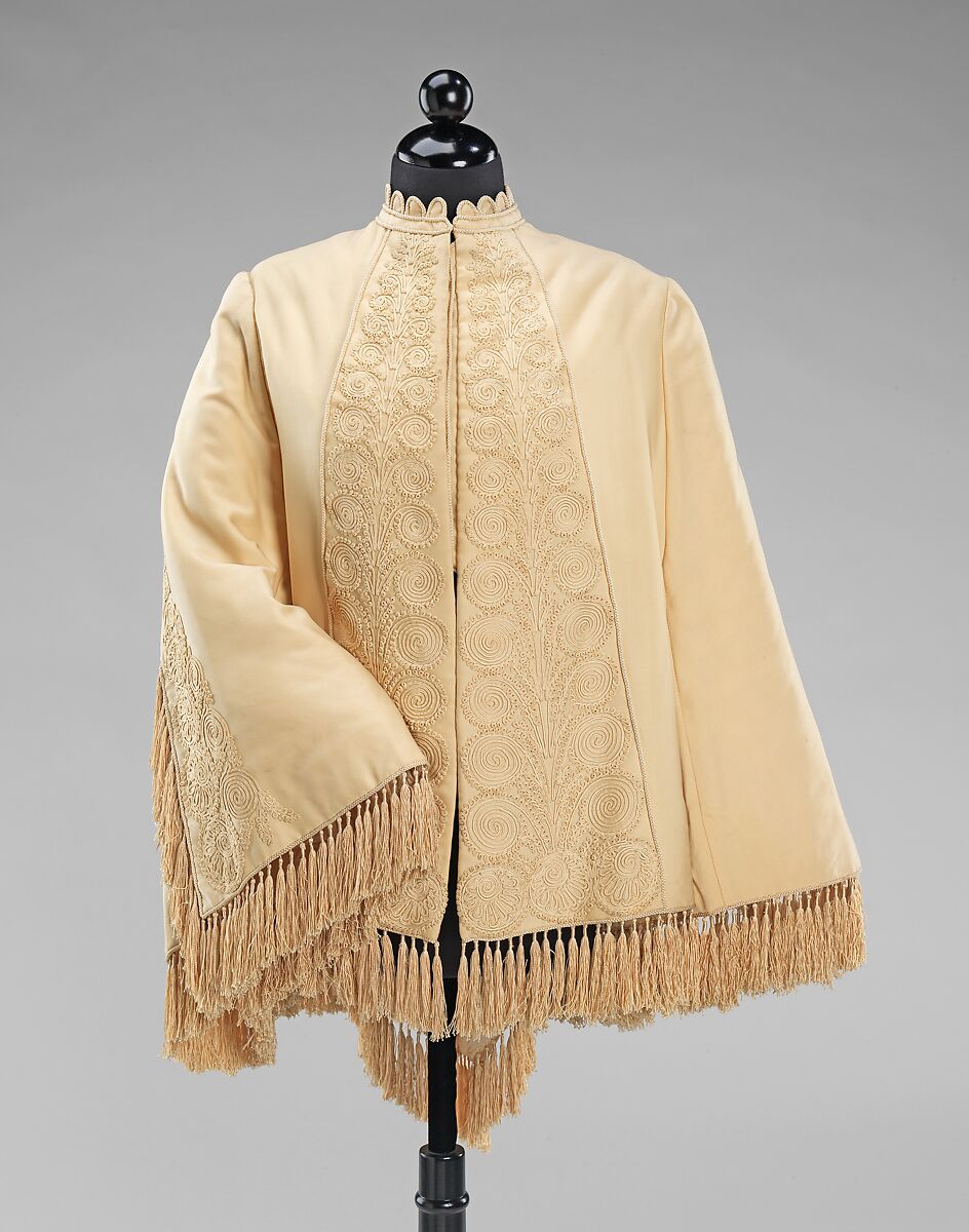 Jacket, Dieulafait &amp; E. Bouclier (French), wool, silk, French 