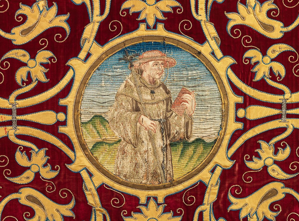 Dalmatic and maniple, Silk, metal, Italian