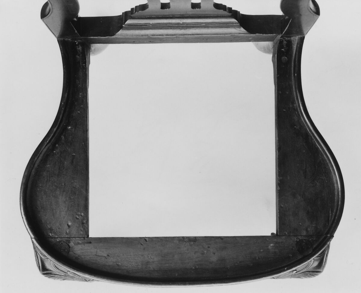 Side Chair, Walnut, yellow pine, American