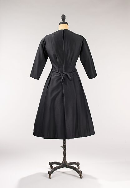 Cocktail dress, House of Dior (French, founded 1946), silk, wool, French