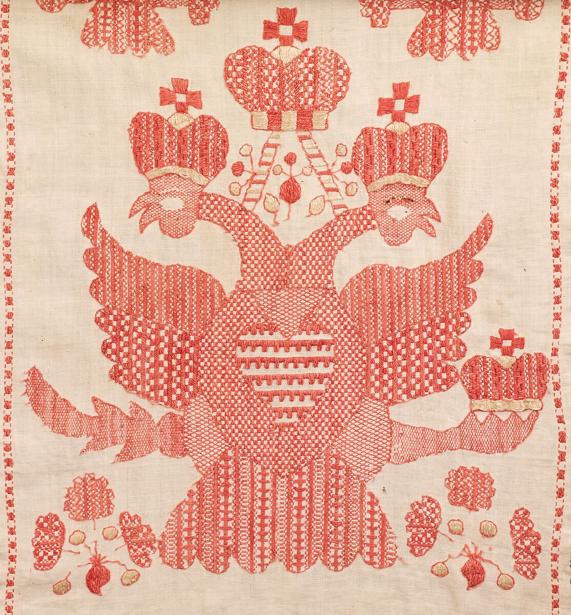Towel, Linen, cotton, Russian