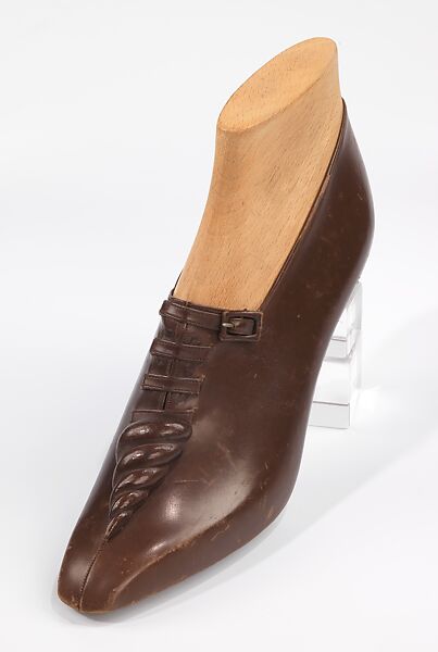 Model No. 501, Steven Arpad (French, 1904–1999), leather, wood, French