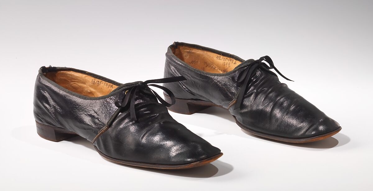 Shoes, John Golden, leather, American 