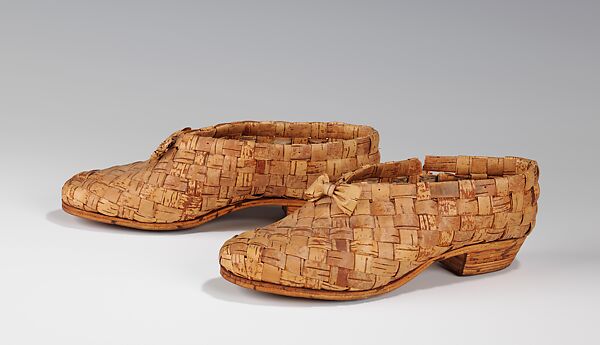 Shoes, bark, Finnish 