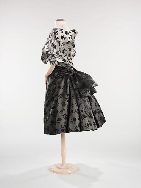 Evening ensemble, House of Dior (French, founded 1946), silk, French