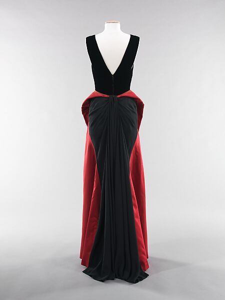 Evening dress, Charles James (American, born Great Britain, 1906–1978), silk, American