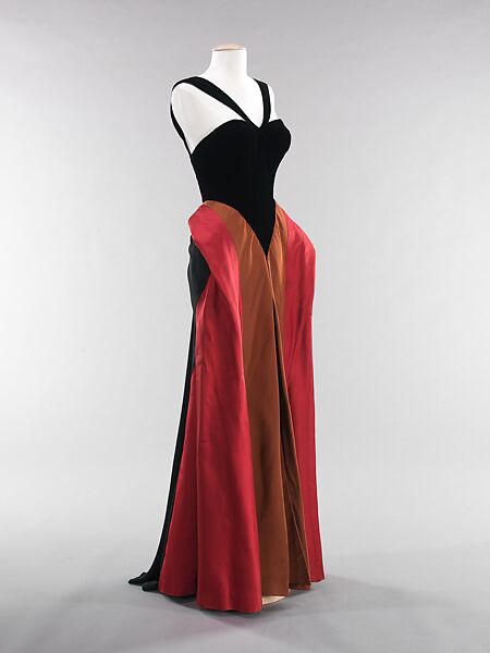 Evening dress, Charles James (American, born Great Britain, 1906–1978), silk, American