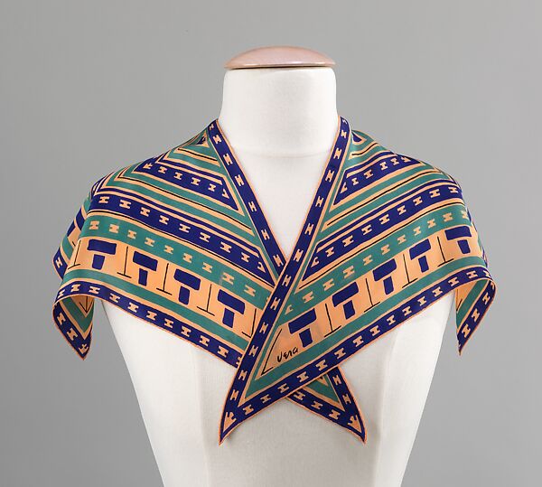 Scarf, Vera Neumann (American, 1907–1993), silk, American 