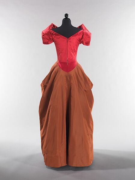 Evening dress, Charles James (American, born Great Britain, 1906–1978), silk, American