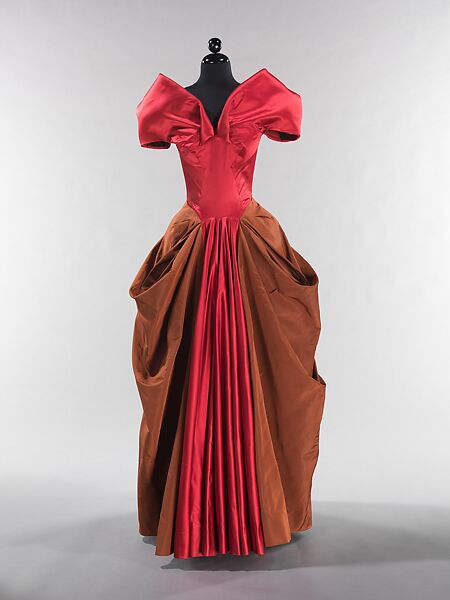 Evening dress, Charles James (American, born Great Britain, 1906–1978), silk, American