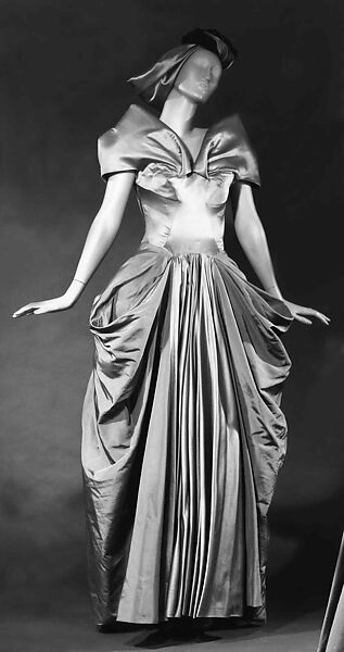 Evening dress, Charles James (American, born Great Britain, 1906–1978), silk, American