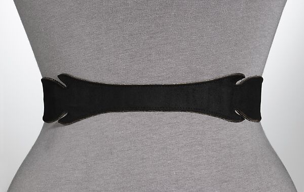 Belt, Elsa Schiaparelli (Italian, 1890–1973), leather, metal, French