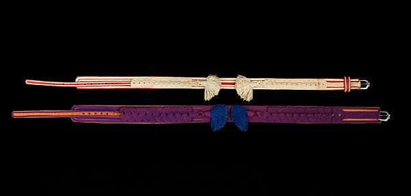 Belt, Attributed to Elsa Schiaparelli (Italian, 1890–1973), leather, cotton, silk, metal, French 