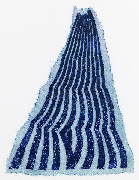 Textile, Attributed to Sarah Lipska (Polish, 1882–1973), silk, French 