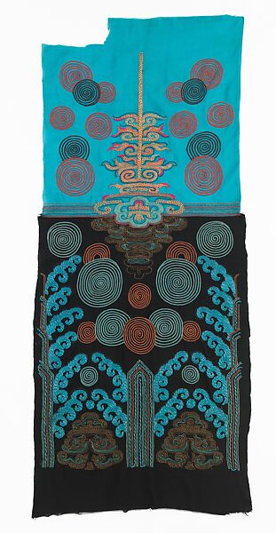 Textile, Sarah Lipska (Polish, 1882–1973), silk, metal, French 