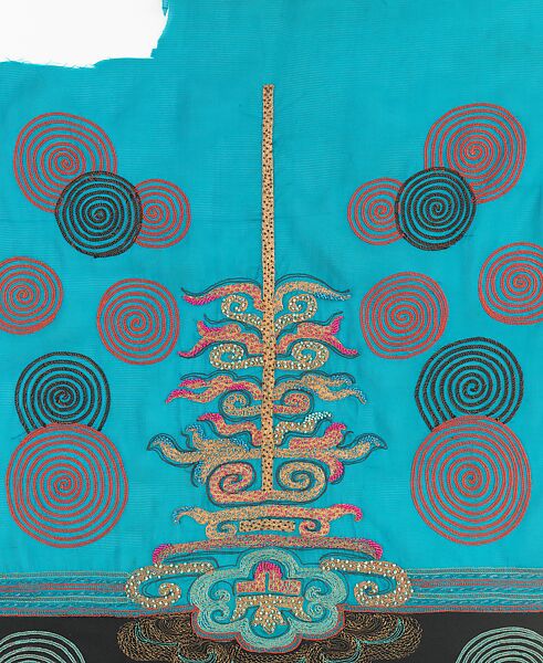 Textile, Sarah Lipska (Polish, 1882–1973), silk, metal, French