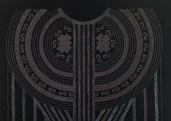 Textile piece, Attributed to Sarah Lipska (Polish, 1882–1973), wool, metal, French