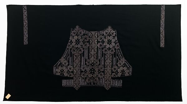 Habit à la disposition, Textile design attributed to Sarah Lipska (Polish, 1882–1973), wool, metal, French 
