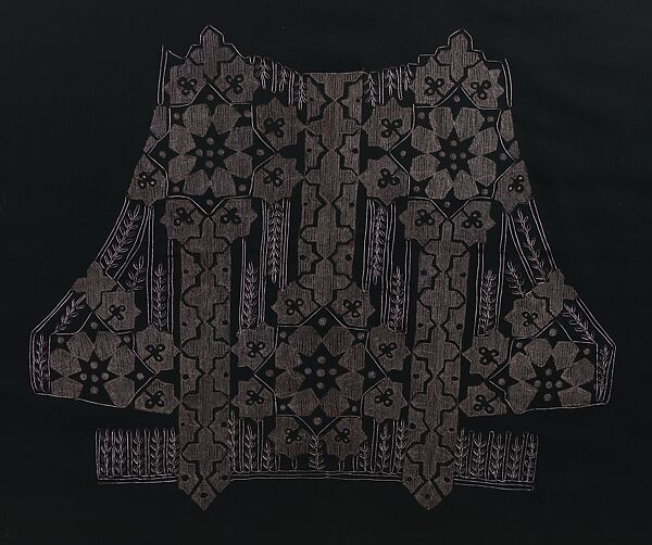 Habit à la disposition, Textile design attributed to Sarah Lipska (Polish, 1882–1973), wool, metal, French