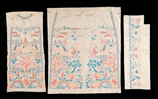 Evening coat, Textile design attributed to Sarah Lipska (Polish, 1882–1973), silk, French 