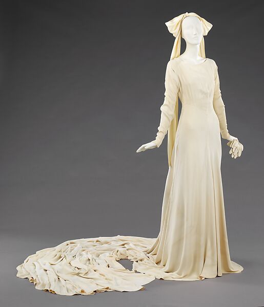 Wedding ensemble, Elizabeth Hawes (American, Ridgewood, New Jersey 1903–1971 New York), rayon, leather, American 