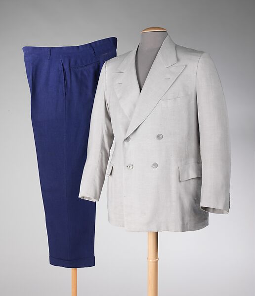 Trousers, F. L. Dunne &amp; Company (American), linen, American 