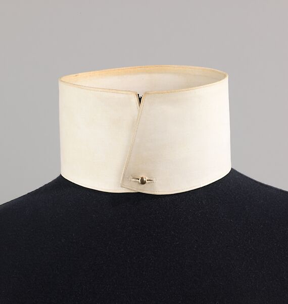 Collar, linen, American 