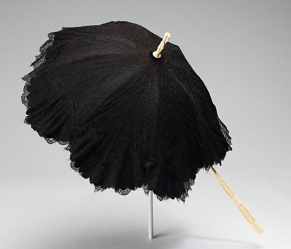 Parasol, Gorham Manufacturing Company (American, Providence, Rhode Island, 1831–present), silk, ivory, metal, probably French