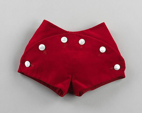 "Frontie Pantie", Charles James (American, born Great Britain, 1906–1978), cotton, shell, American 