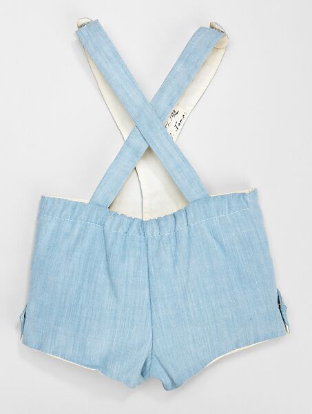 Sunsuit, Charles James (American, born Great Britain, 1906–1978), cotton, shell, American