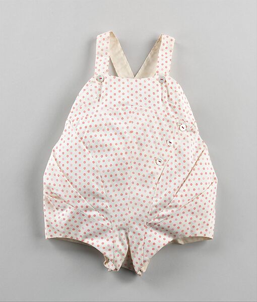 Sunsuit, Charles James (American, born Great Britain, 1906–1978), cotton, American 