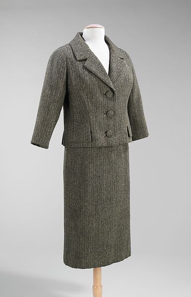 Suit, House of Dior (French, founded 1946), wool, French 