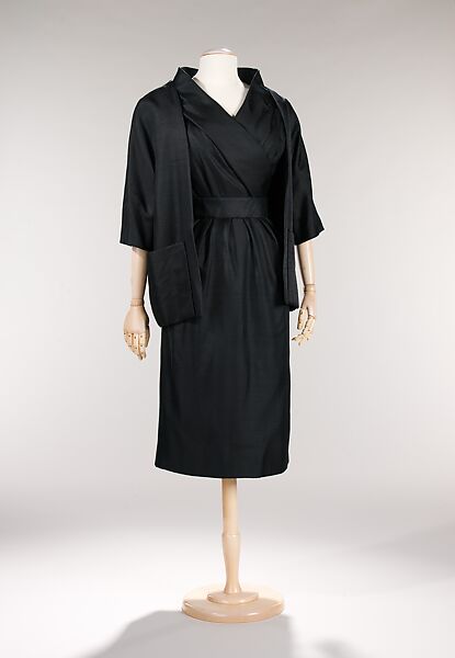 Cocktail ensemble, House of Dior (French, founded 1946), silk, French