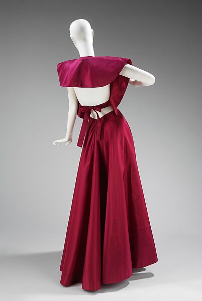 Evening dress, Madame Grès (Germaine Émilie Krebs) (French, Paris 1903–1993 Var region), silk, French