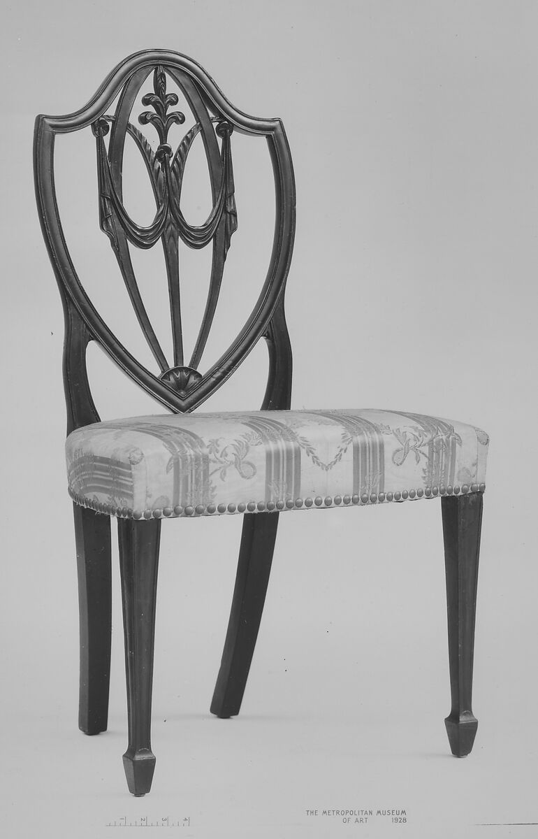 Side Chair, Mahogany, American