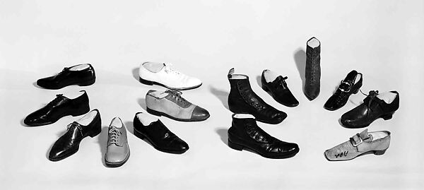 Balmorals, Hurd Shoe Co., leather, American