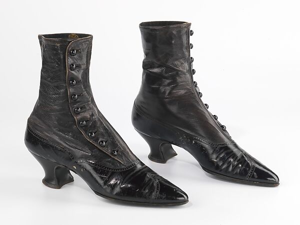 Boots, Hellstern and Sons (French), leather, French 