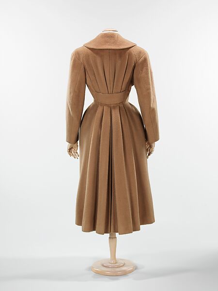 Coat, Charles James (American, born Great Britain, 1906–1978), wool, American
