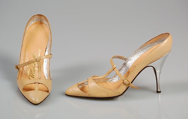 Evening shoes, Albanese (Italian), leather, Italian