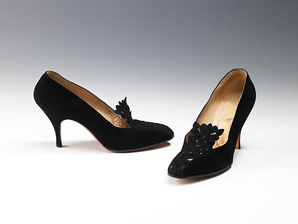 Pumps, Rosina Schiavone Ferragamo, leather, Italian 