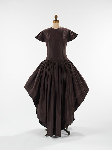 Evening dress, Madame Grès (Germaine Émilie Krebs) (French, Paris 1903–1993 Var region), silk, French 