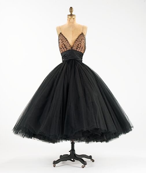 Evening dress, Norman Norell (American, Noblesville, Indiana 1900–1972 New York), silk, American 