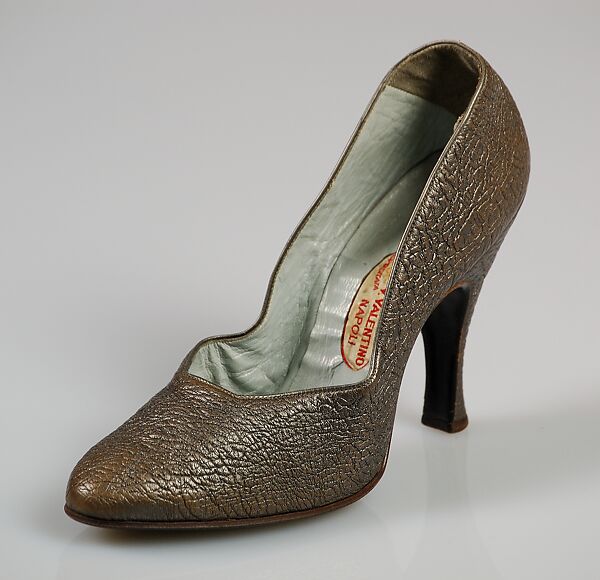 Pumps, Mario Valentino, leather, Italian