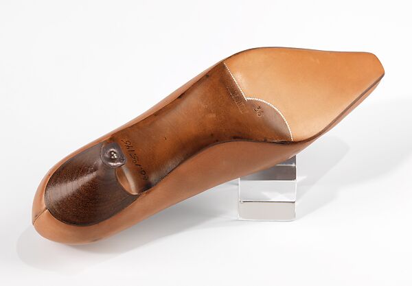 Pumps, Sultana (Italian), leather, Italian